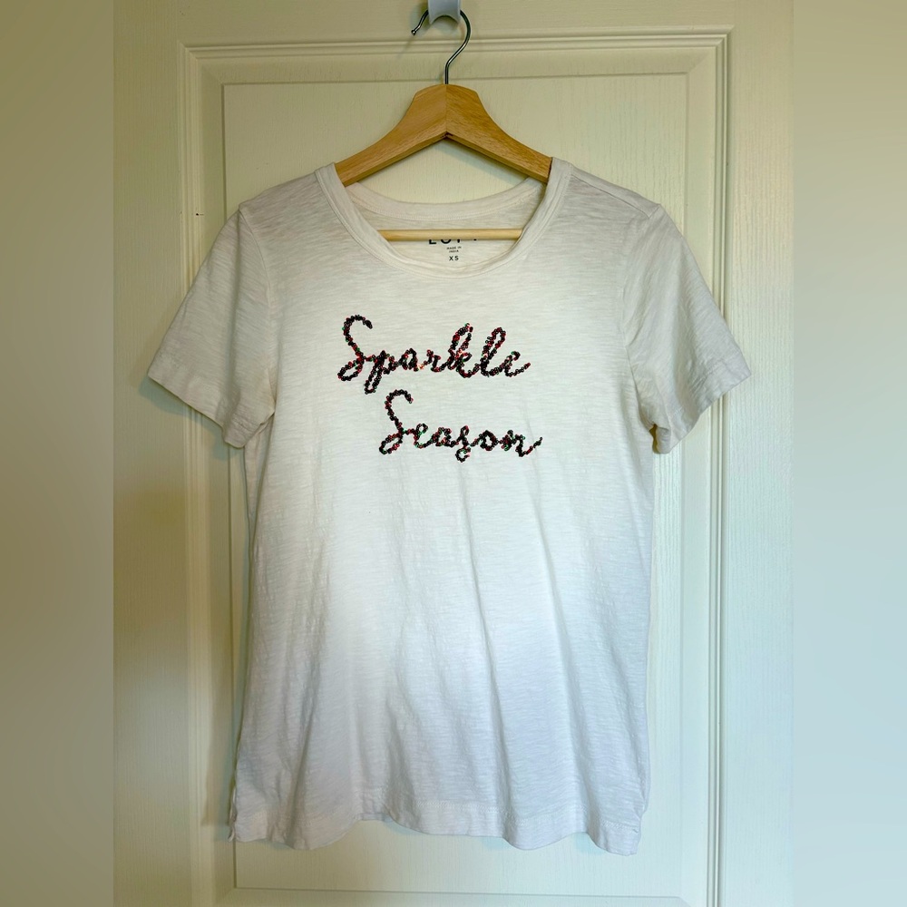Sparkle T-shirt 100% cotton